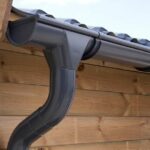 Dachrinnenset Zink für Satteldach bis 11,9 m