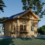 Avignon Blockbohlenhaus