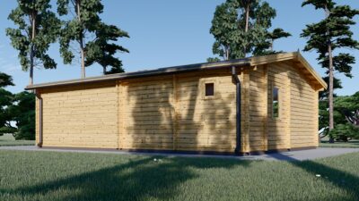 Premium Blockbohlenhaus MARTIN (44 mm) 48 m² - Image 4