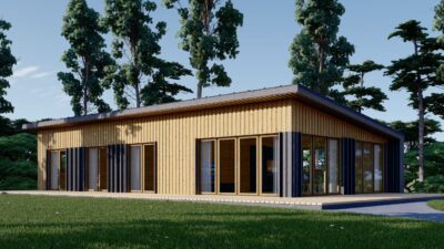 Holzhaus Zürich (66 mm + Holzverschalung), Isoliert 96 m² - Image 9