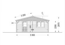 Doppelgarage (44 mm) 6x6m mit Carport 3x6m, 54m² - Image 11