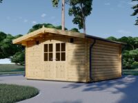 Gartenhaus PALM, 4x4m, 16m²