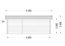 Gartenhaus DORA, 6x4 m, 24 m² - Image 10